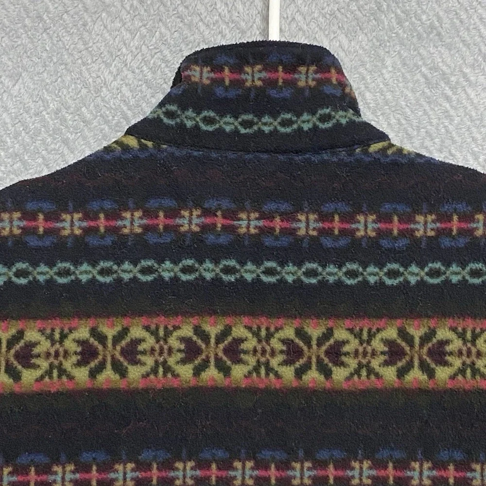 Ralph Lauren Southwestern Aztec Polo Mens S Small Fleece Pullover Sweater Jacket